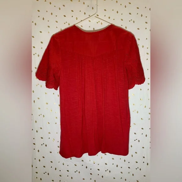 Knox Rose red blouse - size medium - Picture 3 of 6